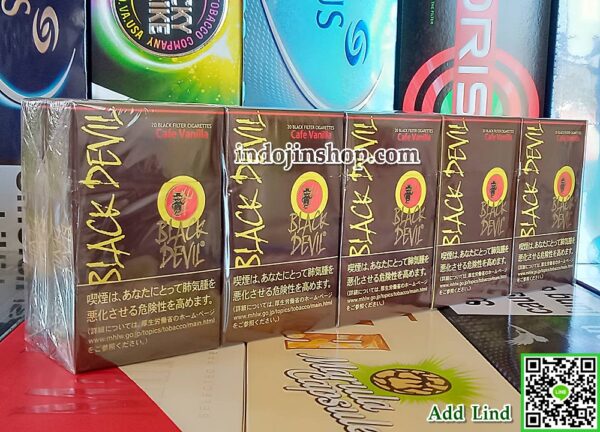 บุหรี่ Black Devil Cafe Vanilla