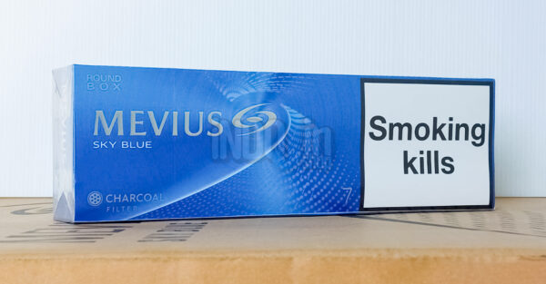 บุหรี่ Mevius Sky Blue