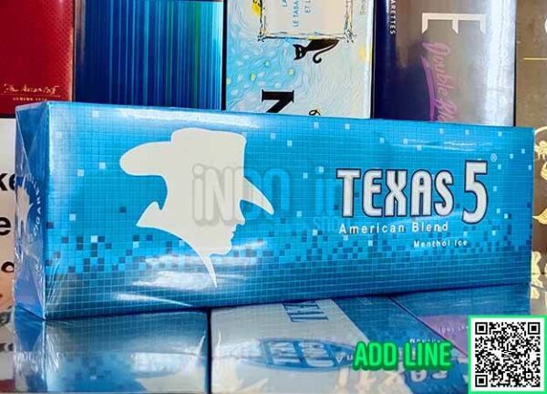 บุหรี่ Texas 5 Menthol Ice