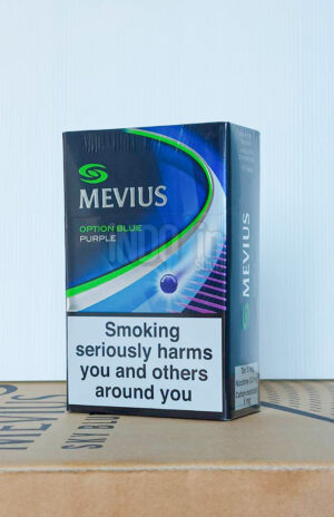 บุหรี่มาใหม่ Mevius Option Blue Purple