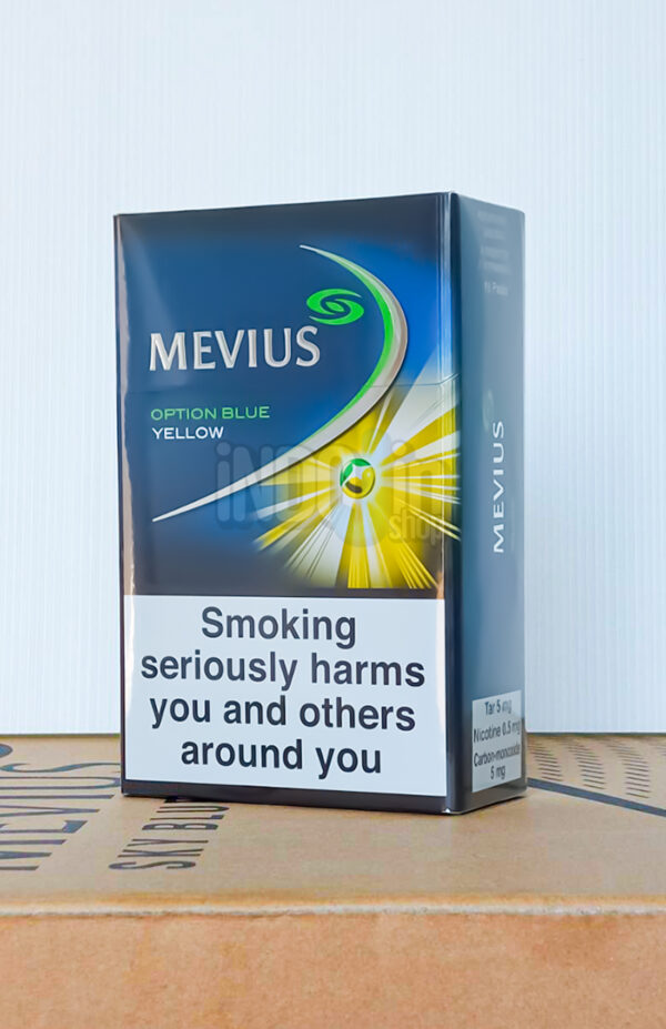 บุหรี่ Mevius Option Yellow มาใหม่