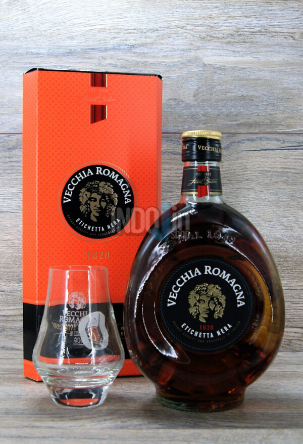 เหล้านอก Vecchia romagna classica brandy