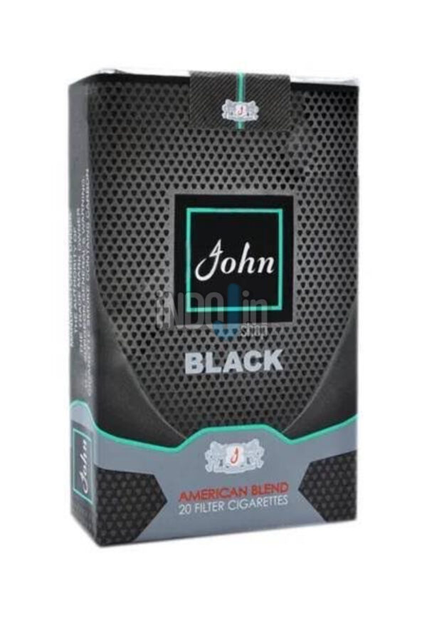 บุหรี่ John Black Menthol